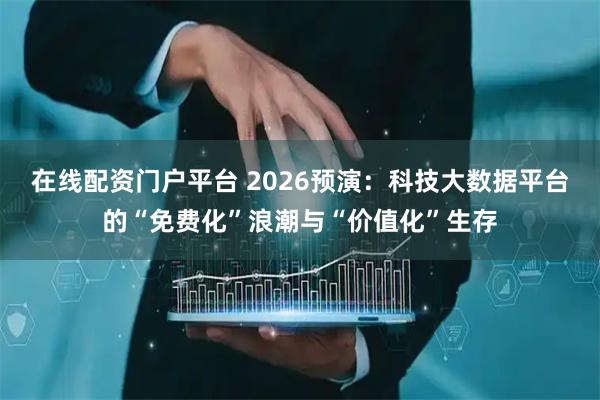 在线配资门户平台 2026预演：科技大数据平台的“免费化”浪潮与“价值化”生存